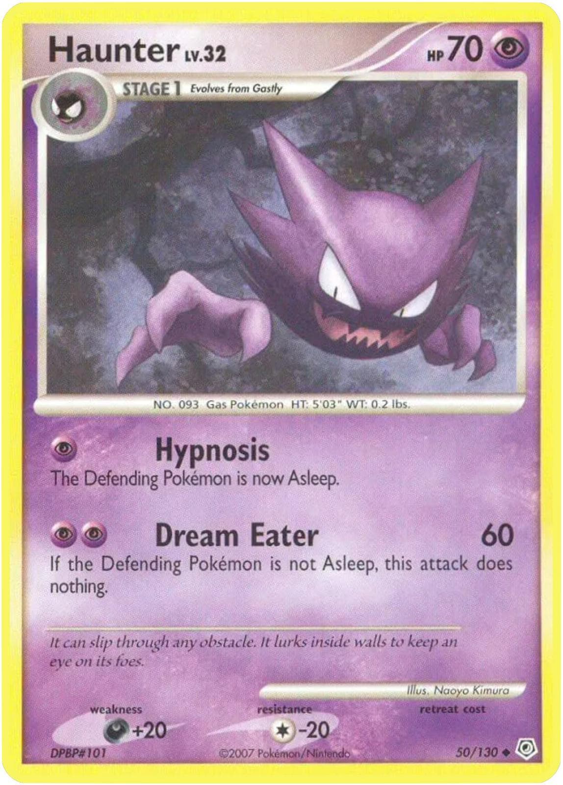 Haunter #50 — Pokemon Diamond & Pearl