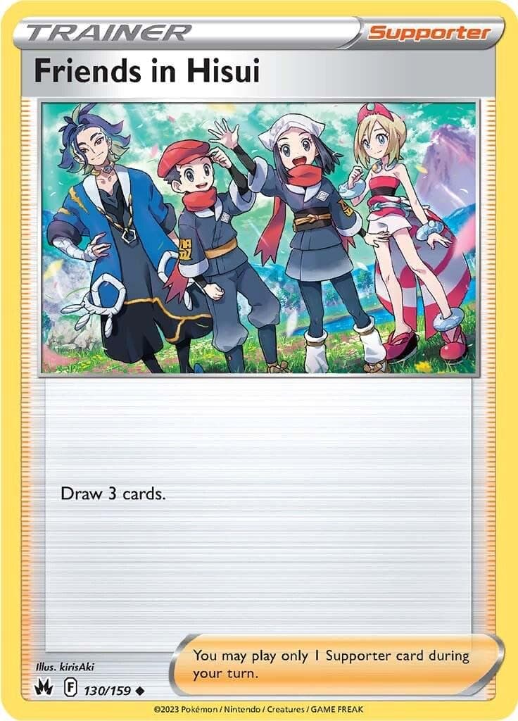 Friends in Hisui #130 — Pokemon Crown Zenith