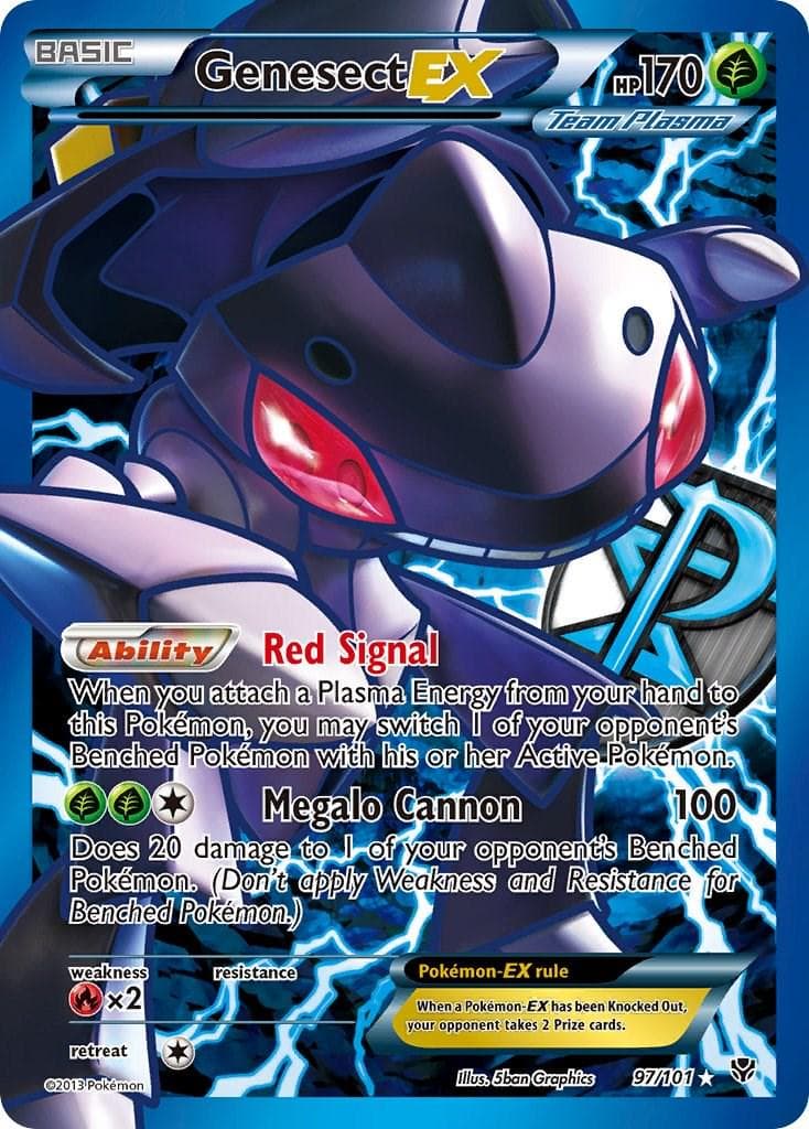 Genesect EX #97 — Pokemon Plasma Blast