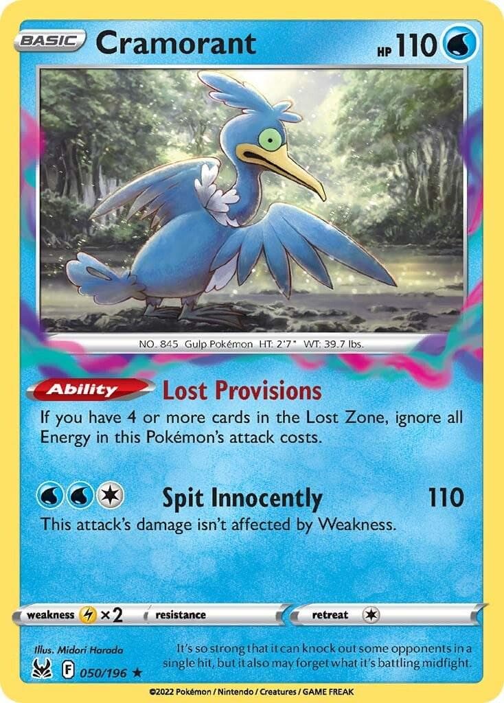 Cramorant #50 — Pokemon Lost Origin
