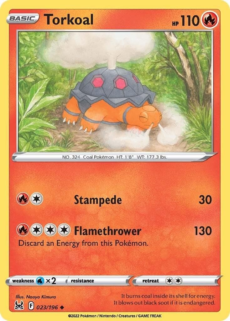 Torkoal #23 — Pokemon Lost Origin