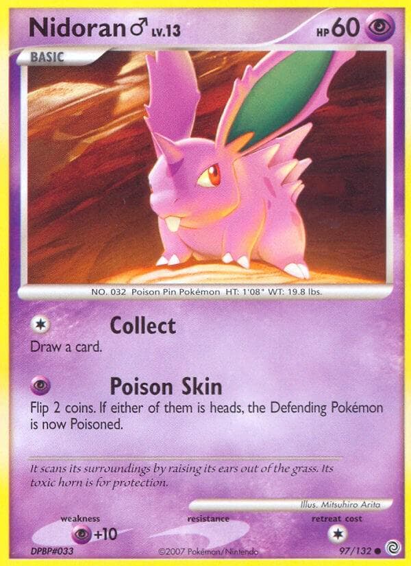 Nidoran M #97 — Pokemon Secret Wonders