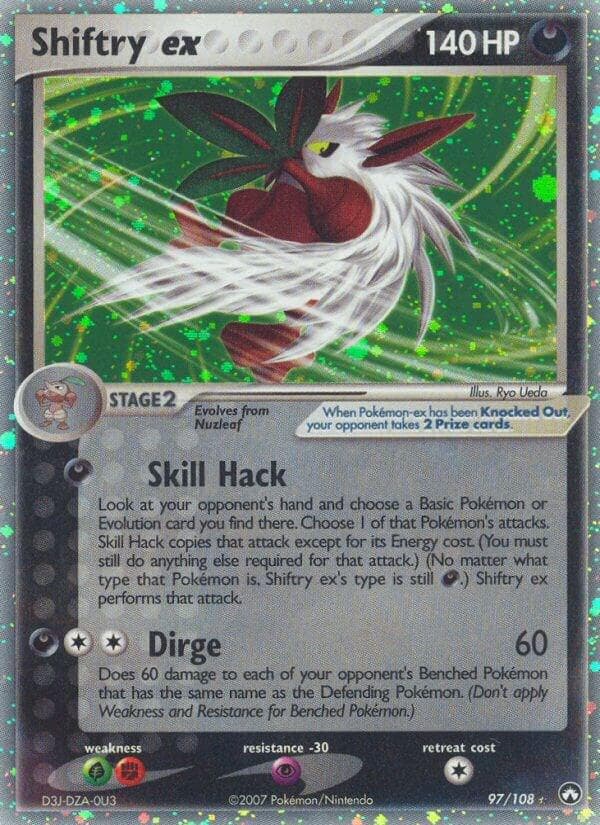 Shiftry EX #97 — Pokemon Power Keepers