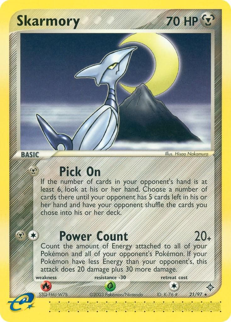 Skarmory #21 — Pokemon Dragon