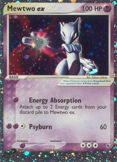 Mewtwo EX #101 — Pokemon Ruby & Sapphire