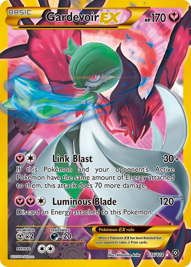 Gardevoir EX #116 — Pokemon Steam Siege