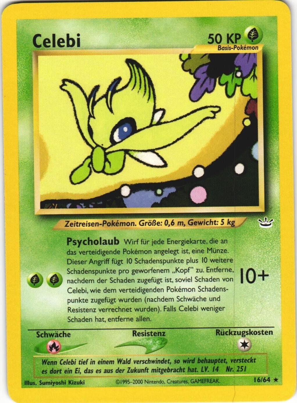 Celebi #16 — Pokemon Neo Revelation