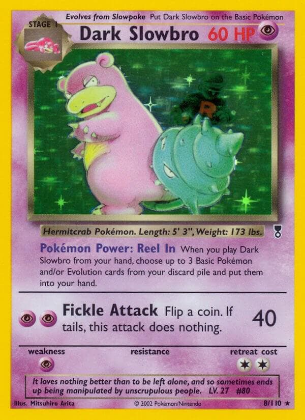 Dark Slowbro #8 — Pokemon Legendary Collection