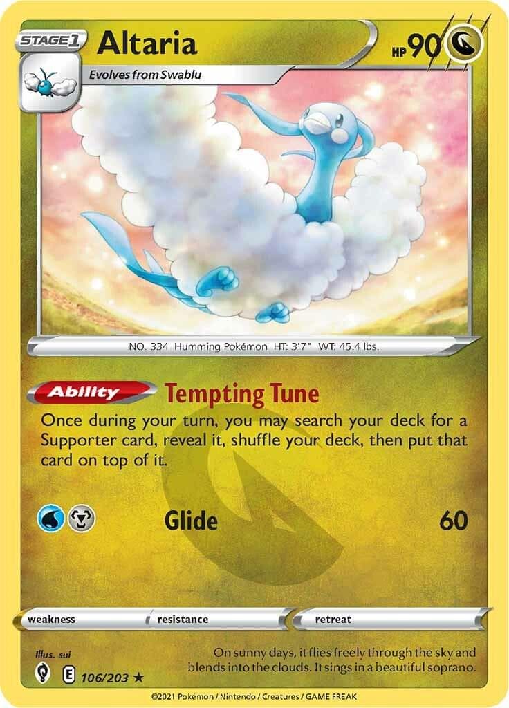 Altaria #106 — Pokemon Evolving Skies