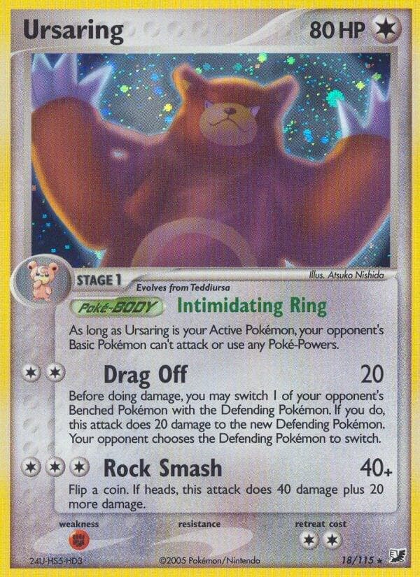 Ursaring #18 — Pokemon Unseen Forces