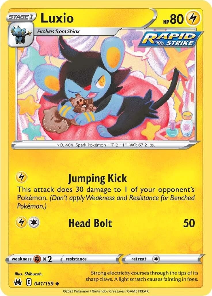 Luxio #41 — Pokemon Crown Zenith