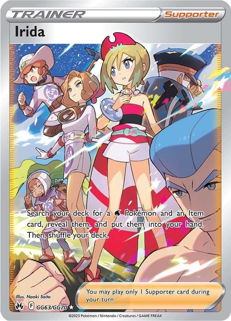 Irida #GG63 — Pokemon Crown Zenith