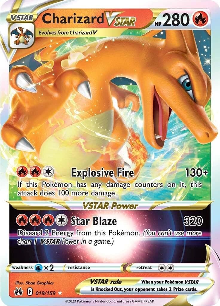 Charizard VSTAR #19 — Pokemon Crown Zenith