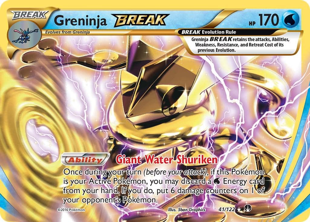 Greninja BREAK #41 — Pokemon BREAKpoint