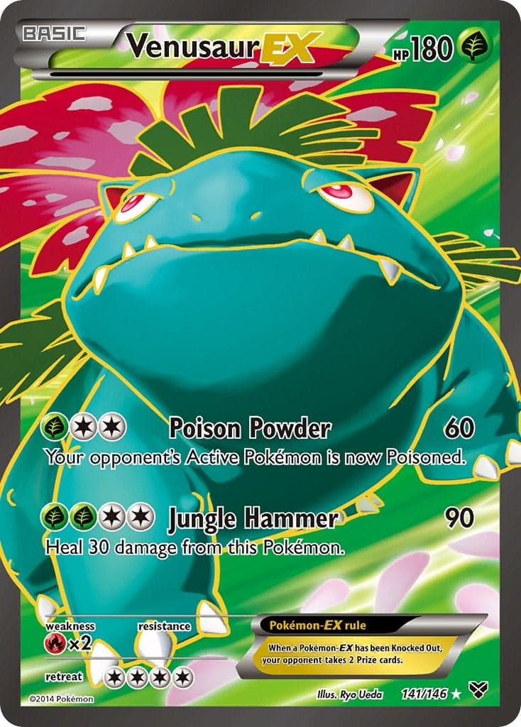 Venusaur EX #141 — Pokemon XY