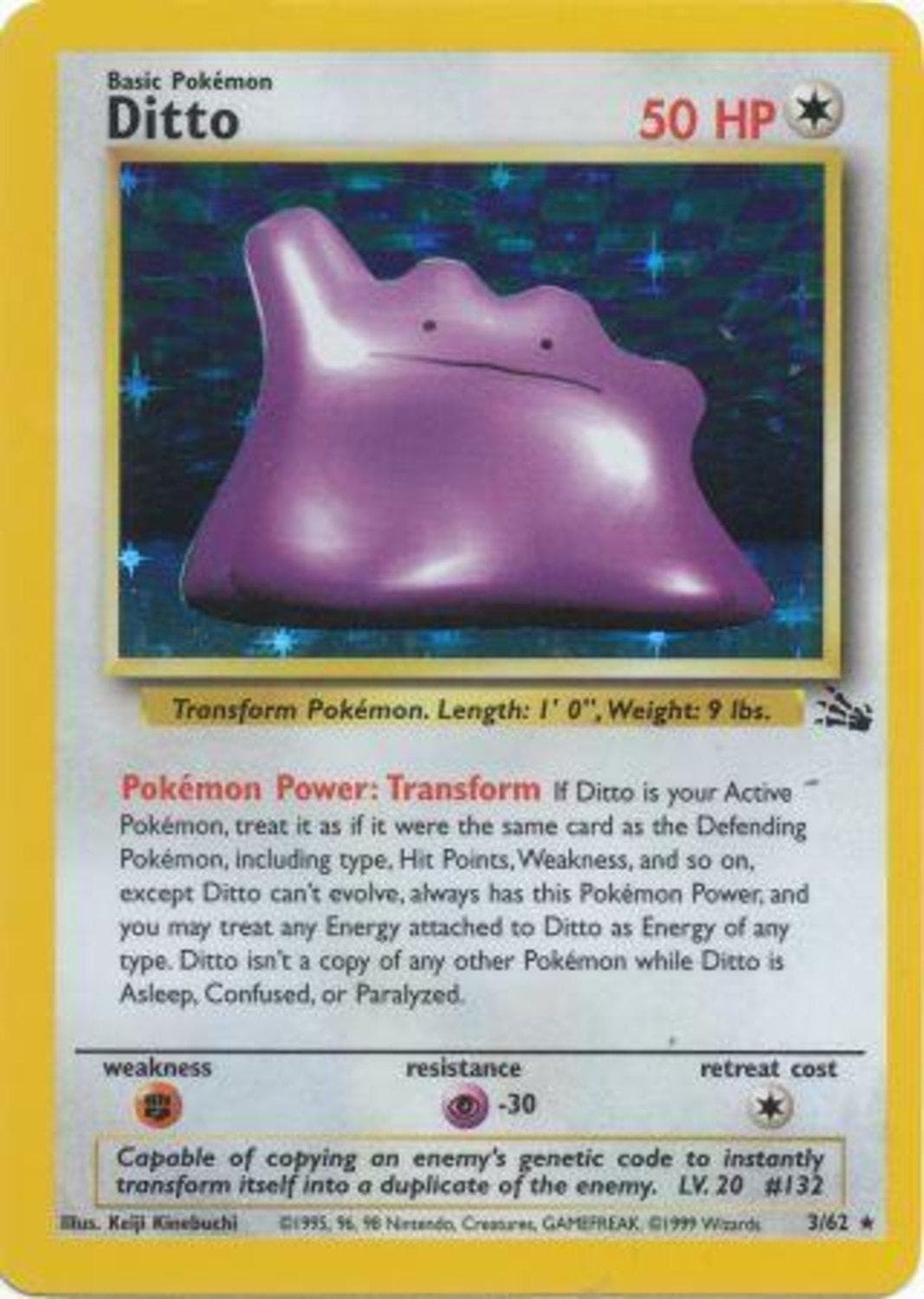 Ditto #3 — Pokemon Fossil