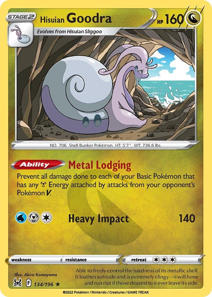 Hisuian Goodra #134 — Pokemon Lost Origin