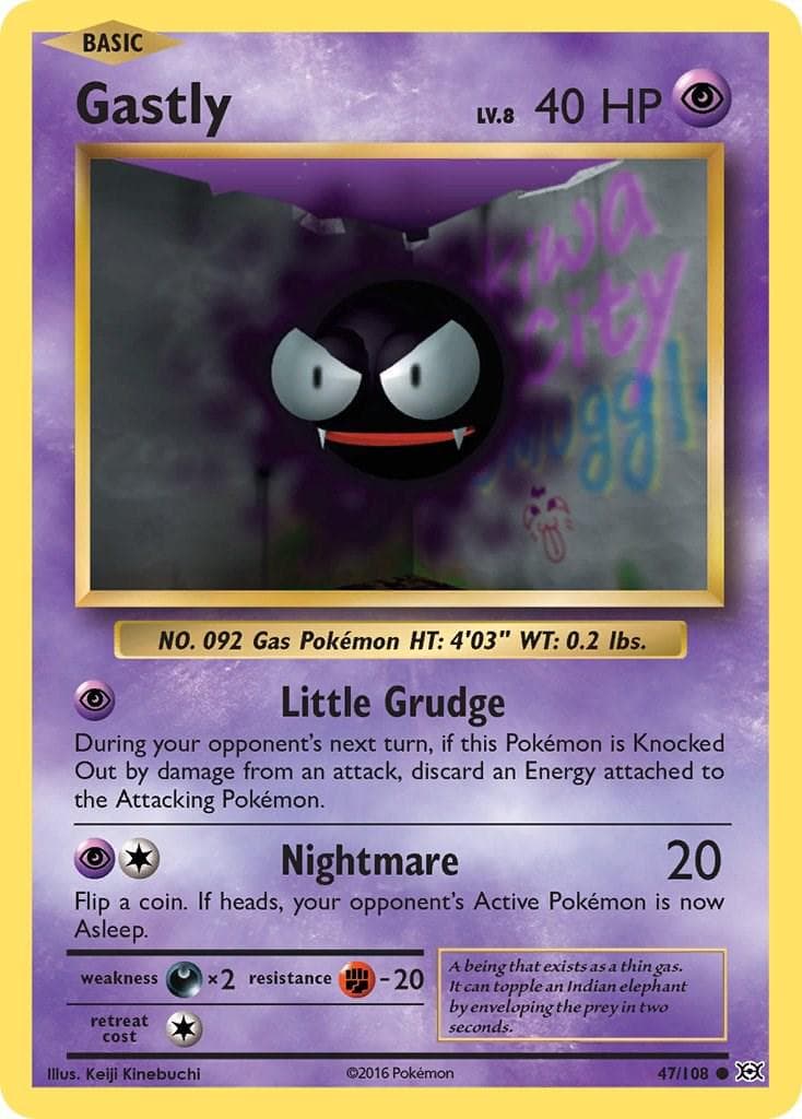 Gastly #47 — Pokemon Evolutions