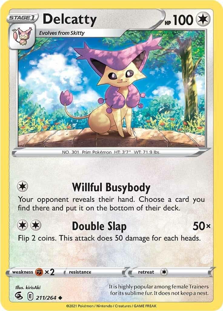 Delcatty #211 — Pokemon Fusion Strike