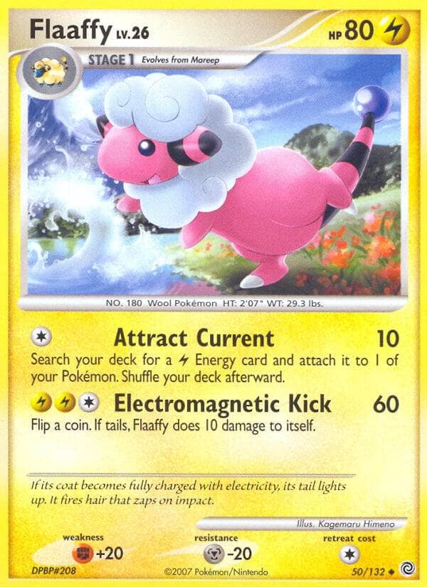 Flaaffy #50 — Pokemon Secret Wonders