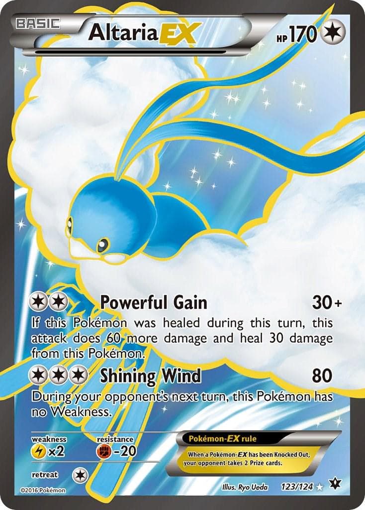 Altaria EX #123 — Pokemon Fates Collide