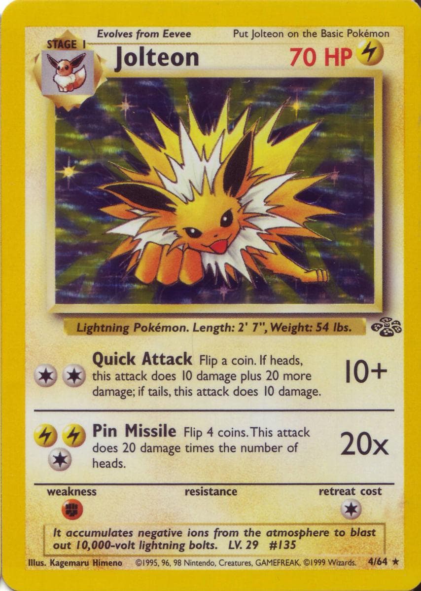 Jolteon #4 — Pokemon Jungle