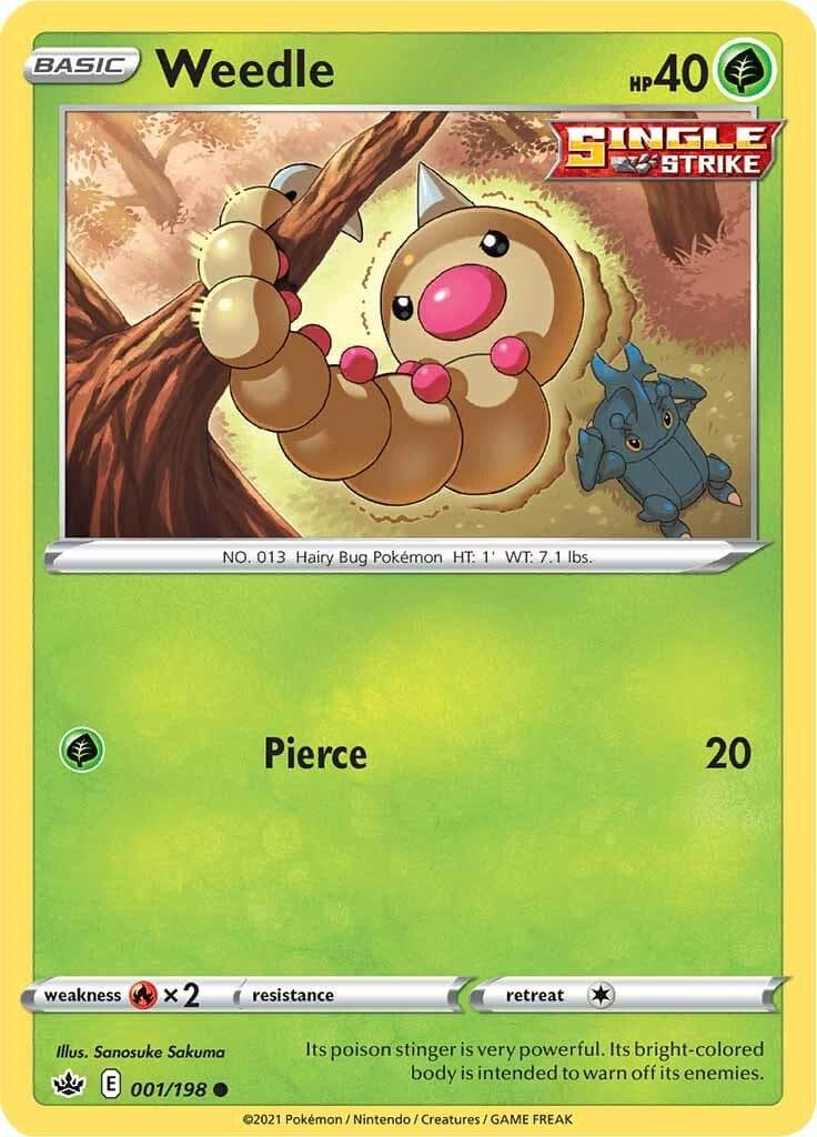 Weedle #1 — Pokemon Chilling Reign