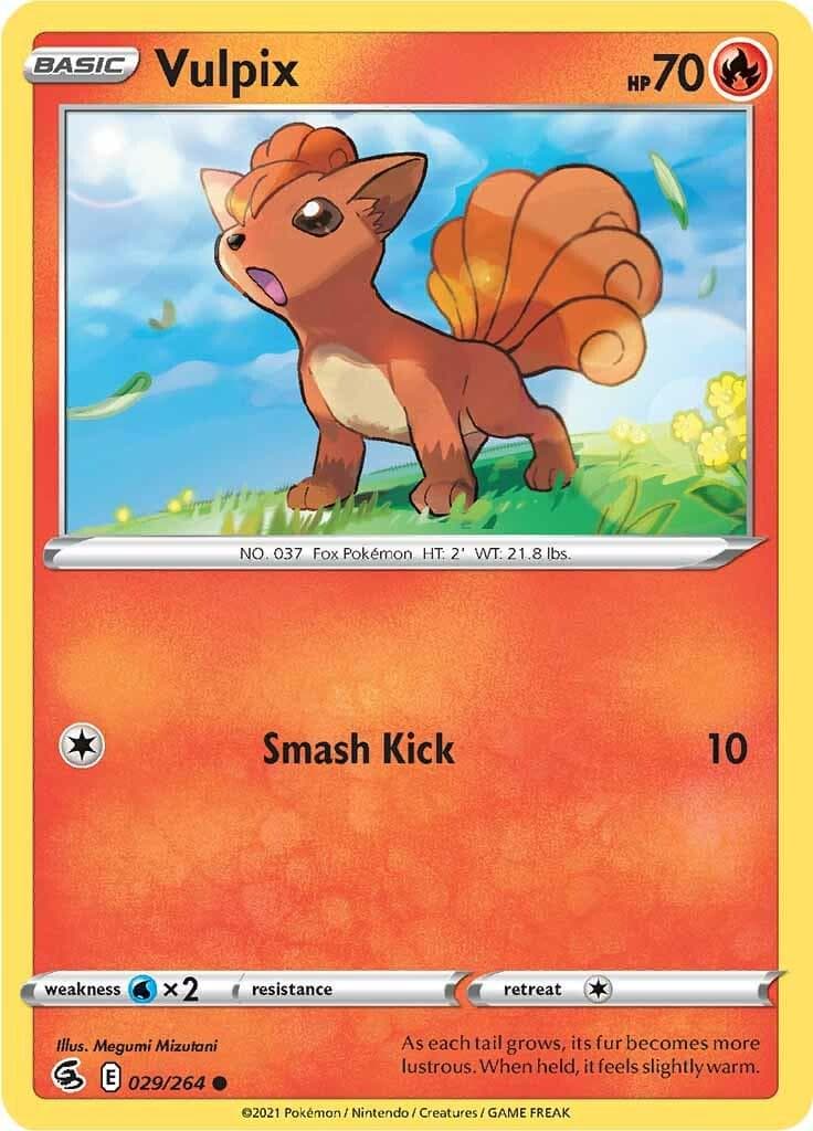 Vulpix #29 — Pokemon Fusion Strike