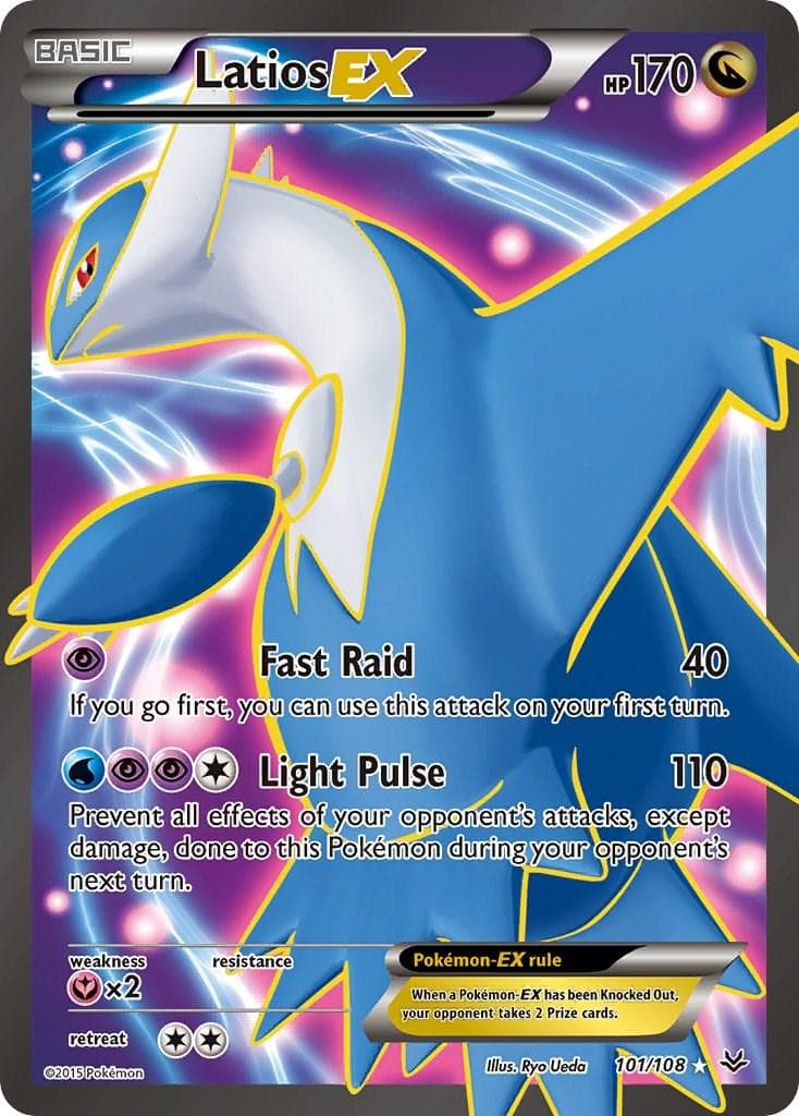 Latios EX #101 — Pokemon Roaring Skies