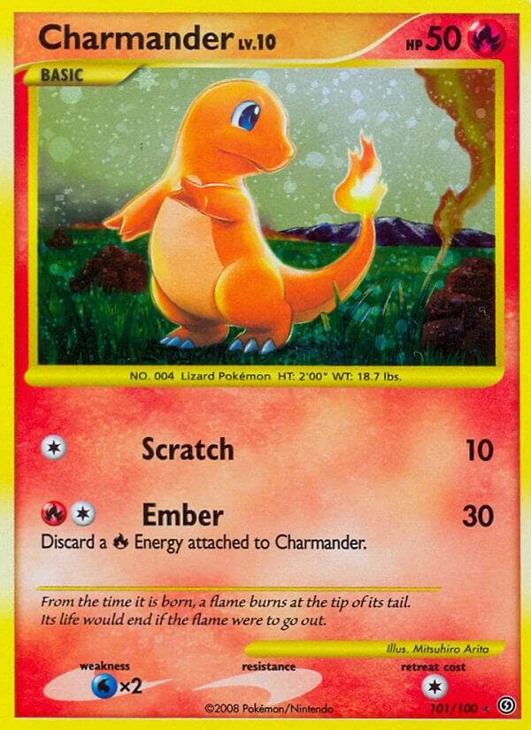 Charmander #101 — Pokemon Stormfront