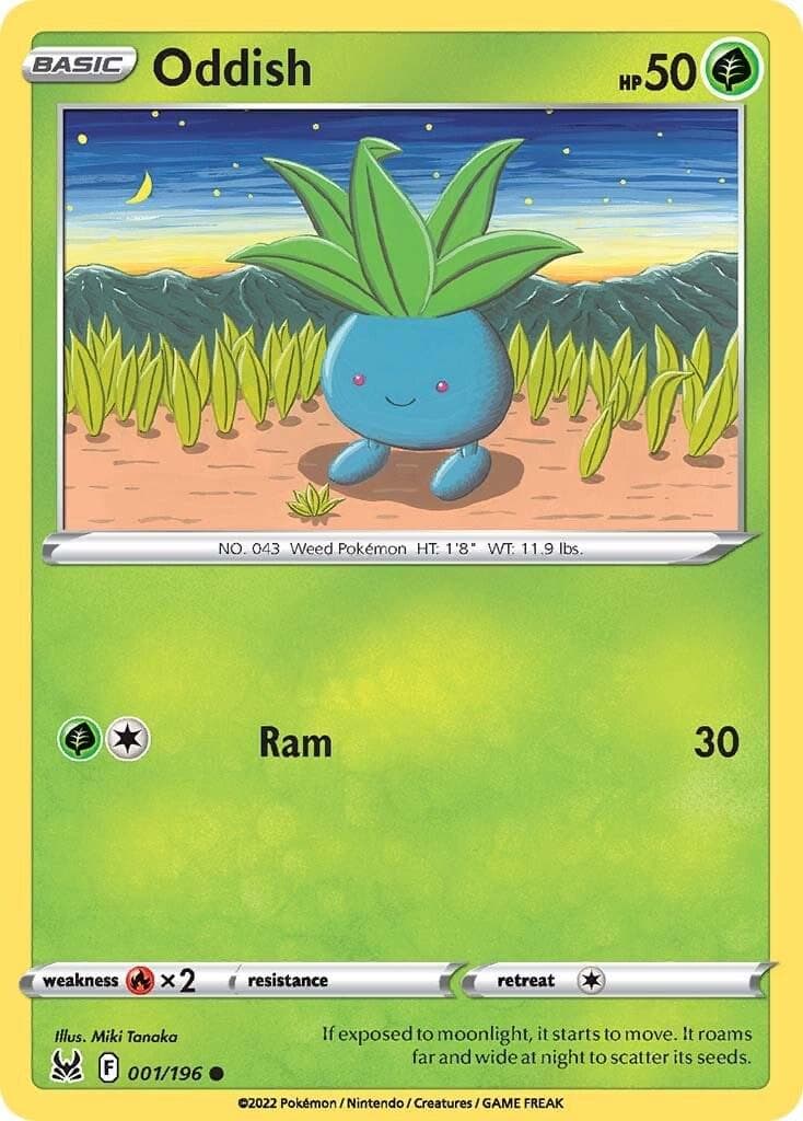 Oddish #1 — Pokemon Lost Origin