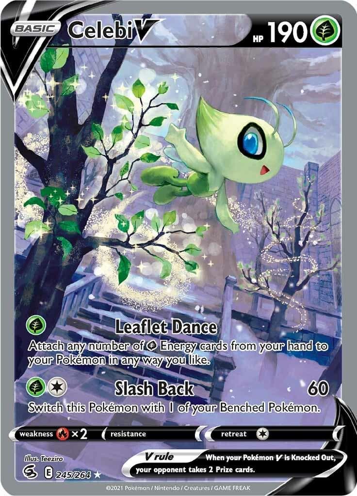 Celebi V #245 — Pokemon Fusion Strike