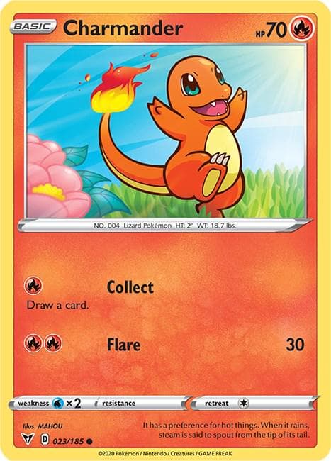 Charmander #23 — Pokemon Vivid Voltage