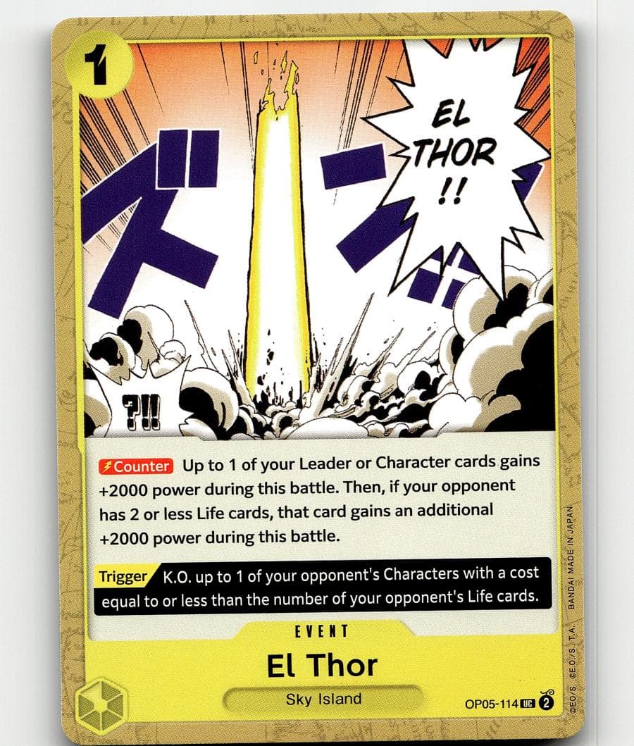 El Thor OP05-114 — One Piece Awakening of the New Era