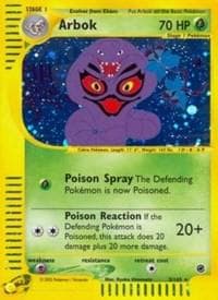 Arbok #3 — Pokemon Expedition