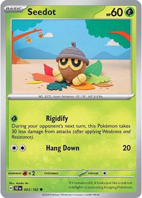 Seedot #3 — Pokemon Temporal Forces
