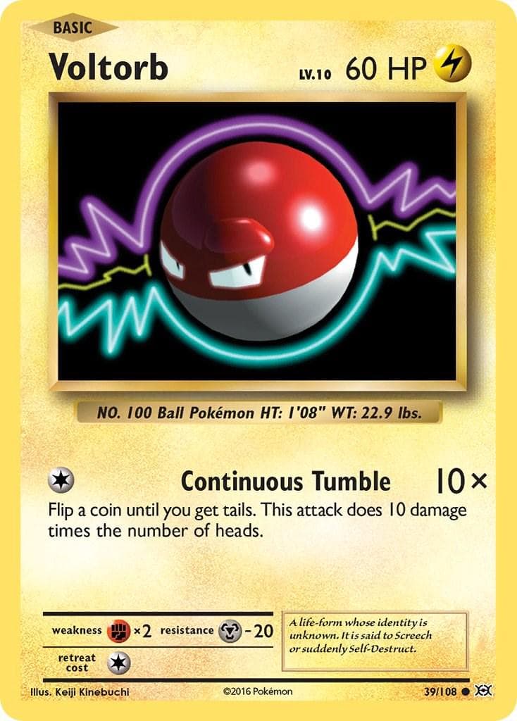 Voltorb #39 — Pokemon Evolutions