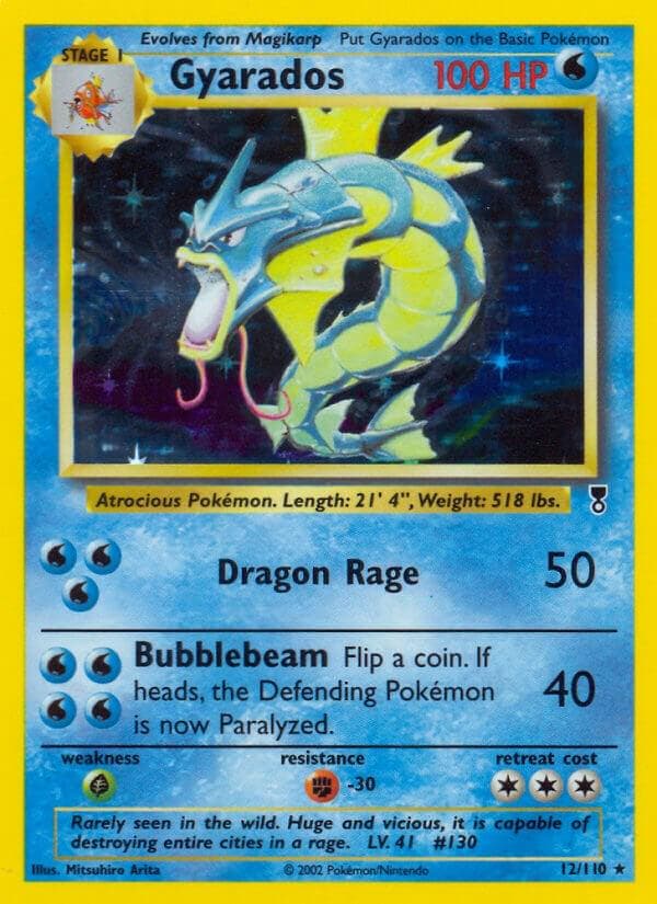 Gyarados #12 — Pokemon Legendary Collection