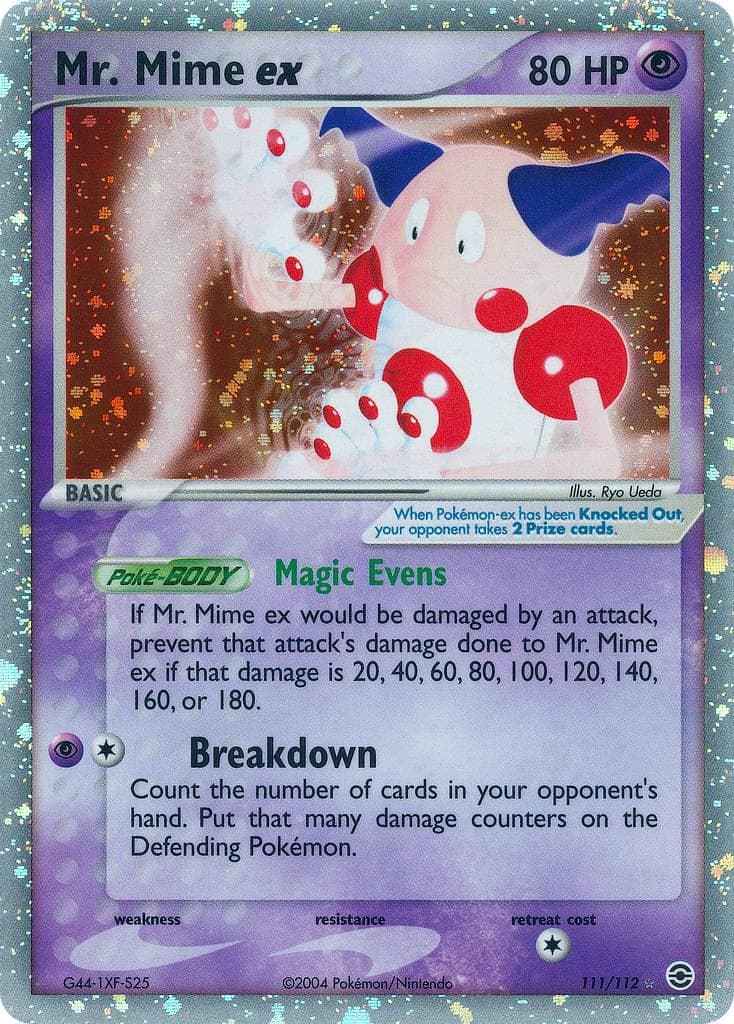 Mr. Mime EX #111 — Pokemon Fire Red & Leaf Green