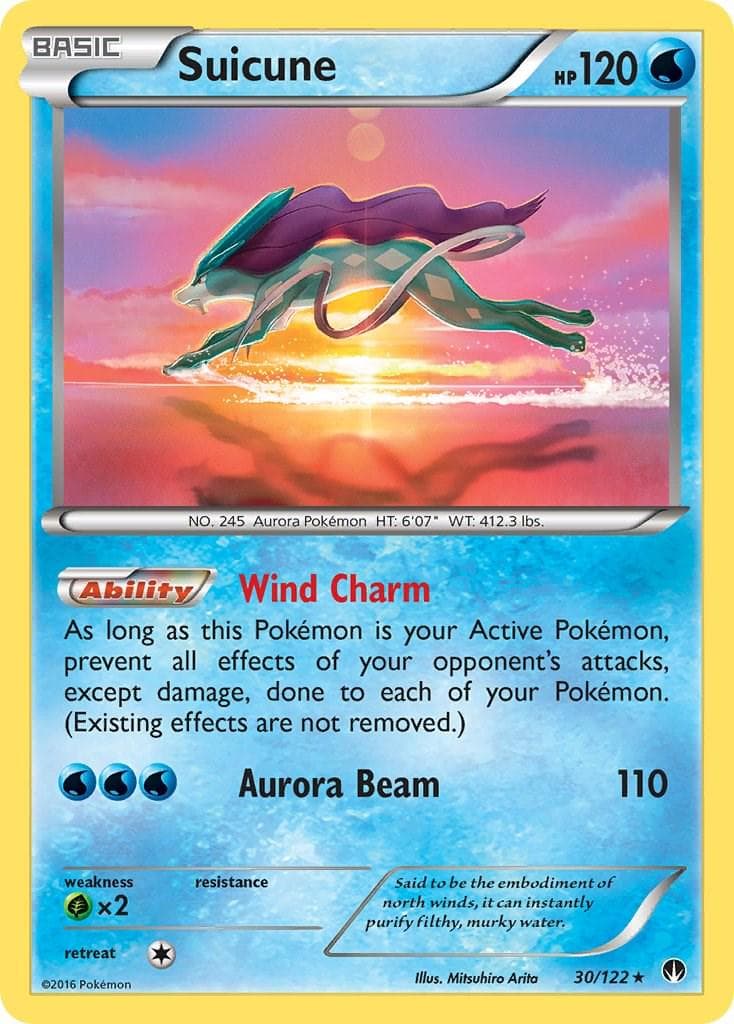 Suicune #30 — Pokemon BREAKpoint