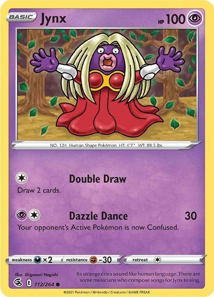 Jynx #112 — Pokemon Fusion Strike