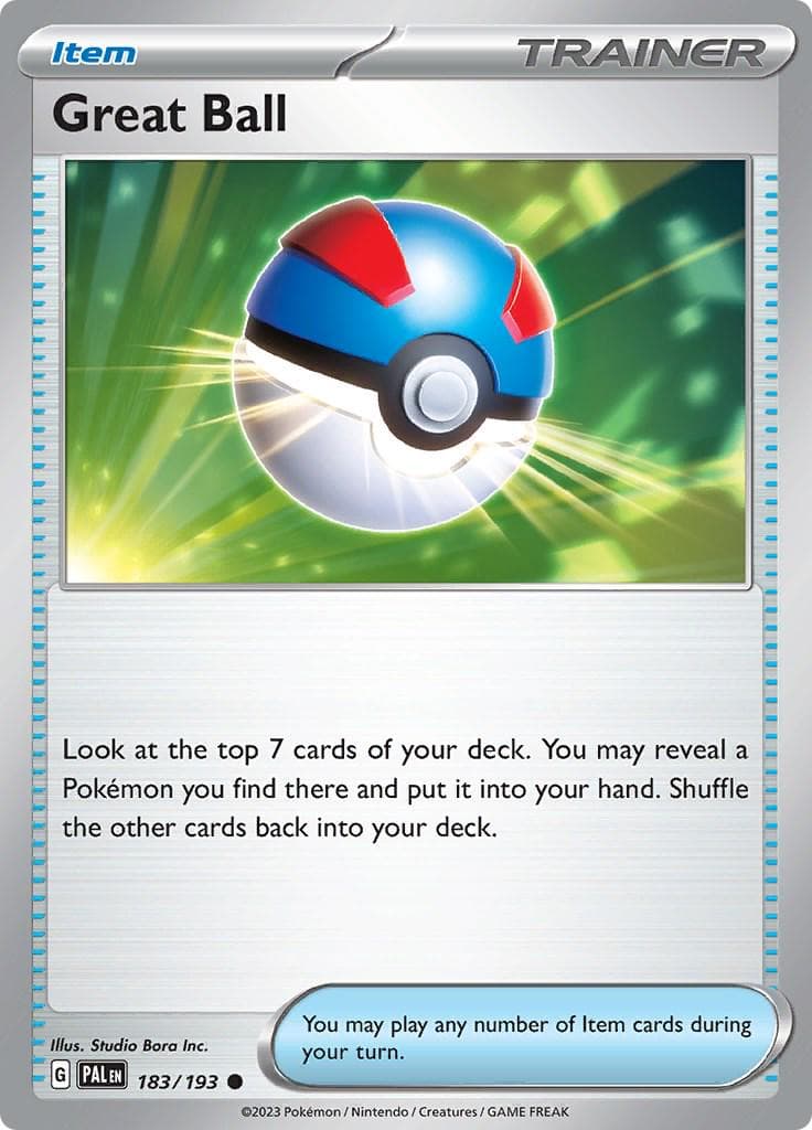 Great Ball #183 — Pokemon Paldea Evolved