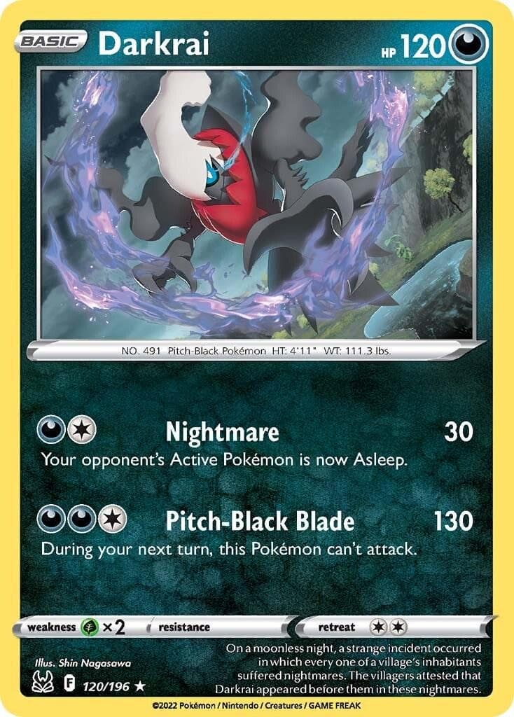Darkrai #120 — Pokemon Lost Origin