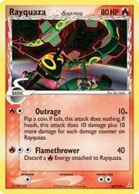 Rayquaza #26 — Pokemon Holon Phantoms