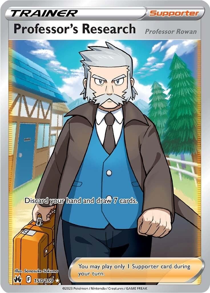 Professor's Research #150 — Pokemon Crown Zenith