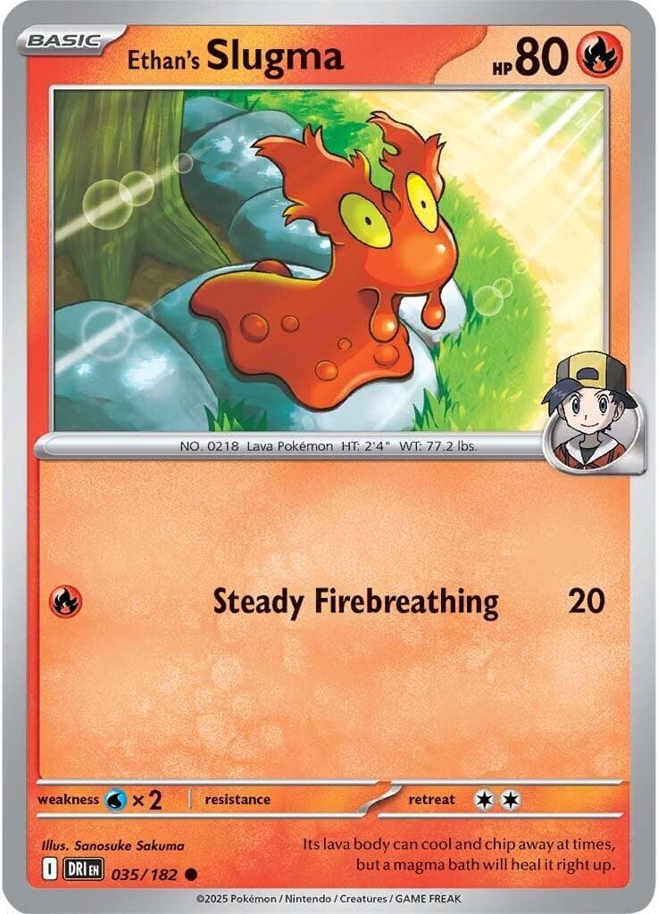 Ethan's Slugma #35 — Pokemon Destined Rivals