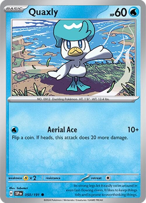 Quaxly #50 — Pokemon Surging Sparks