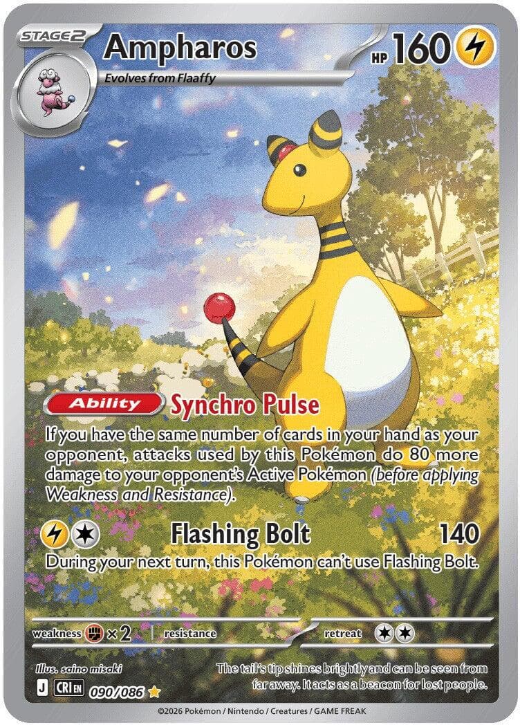 Ampharos #90 — Pokemon Chaos Rising