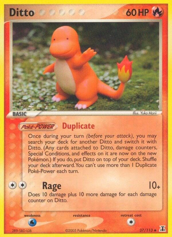 Ditto (Charmander) #37 — Pokemon Delta Species