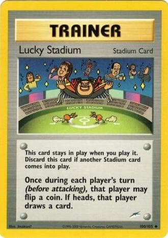 Lucky Stadium #100 — Pokemon Neo Destiny